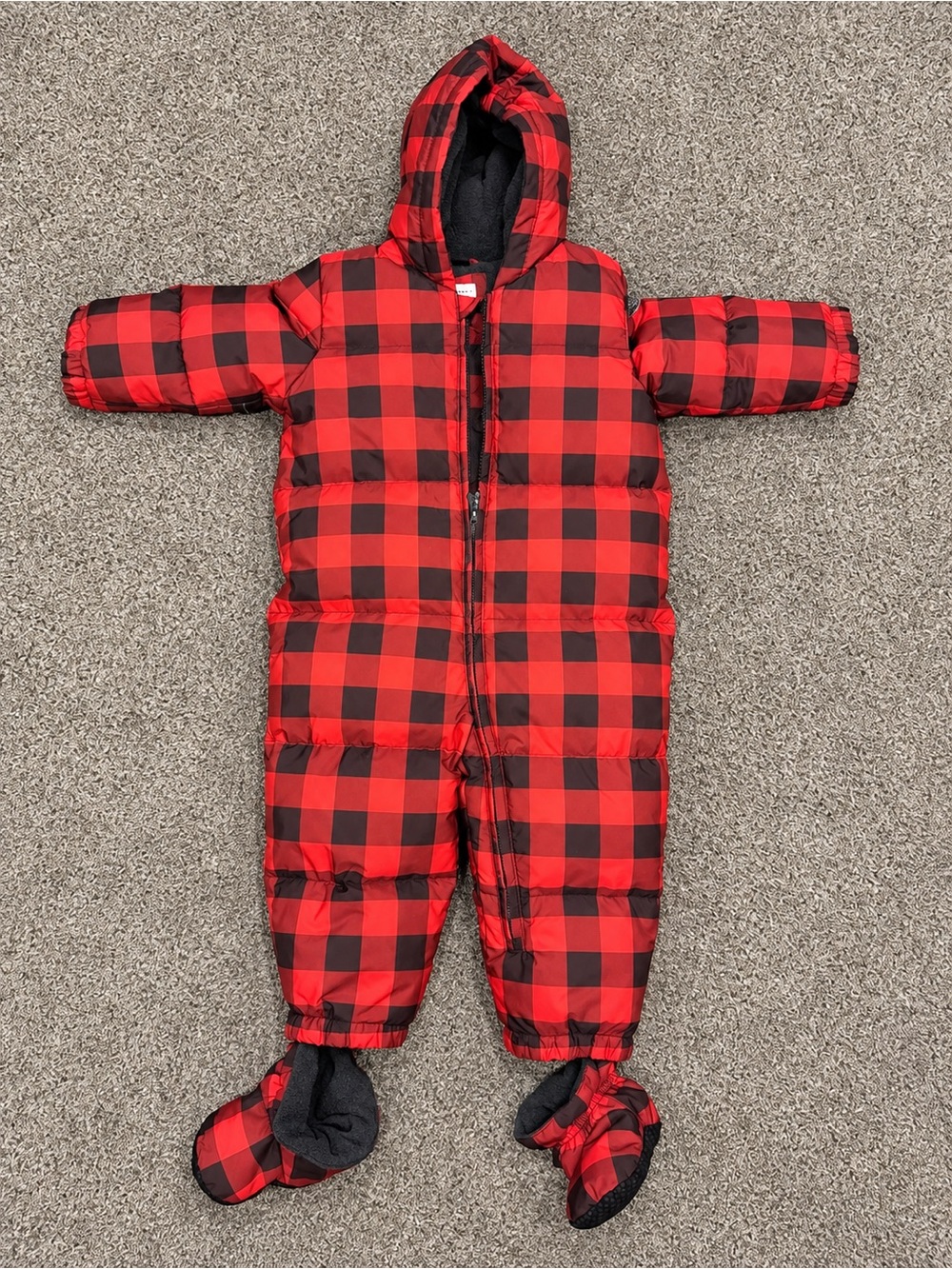 Baby GAP Plaid Snowsuit